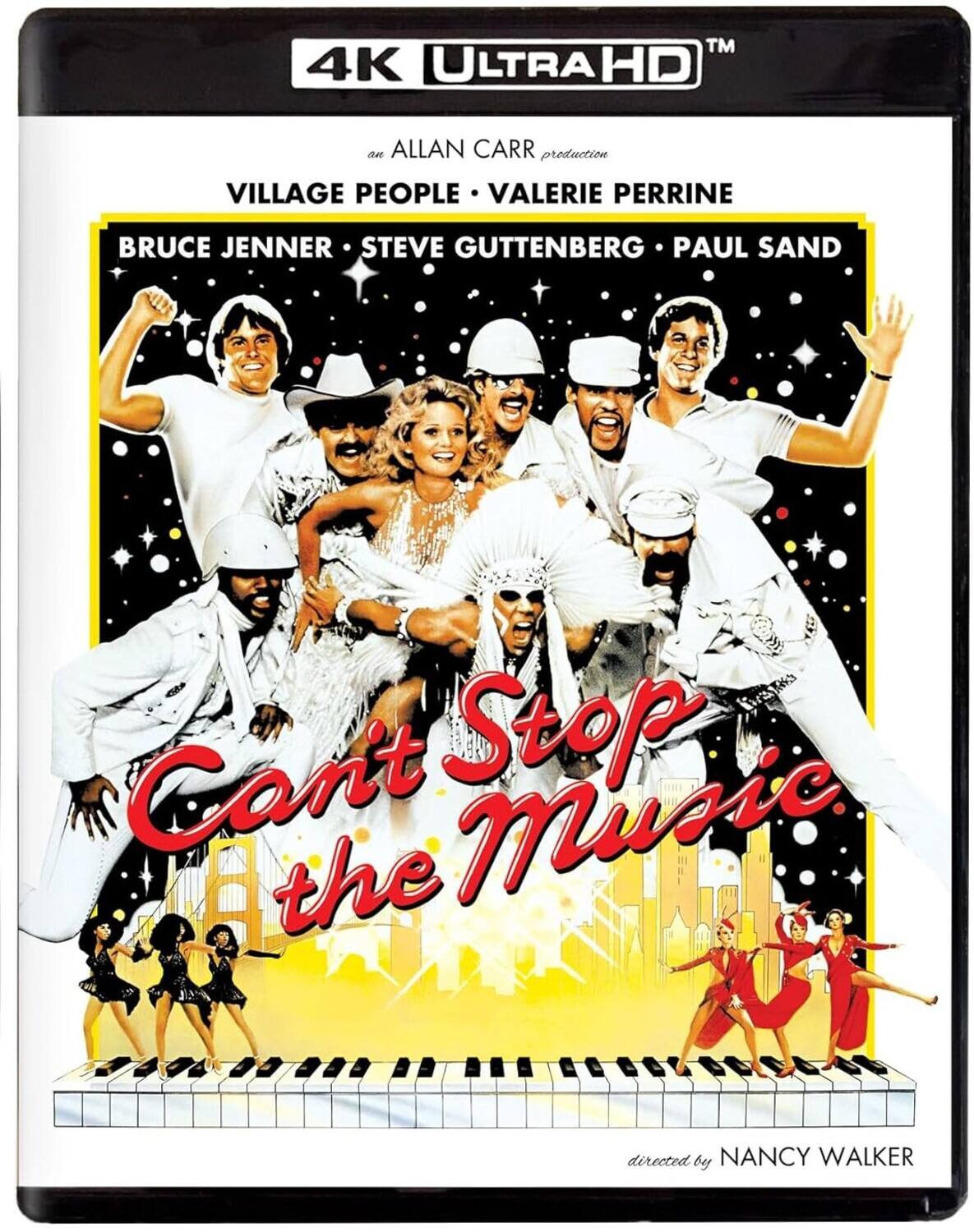 Front. Can't Stop the Music   - 4K Blu-Ray.