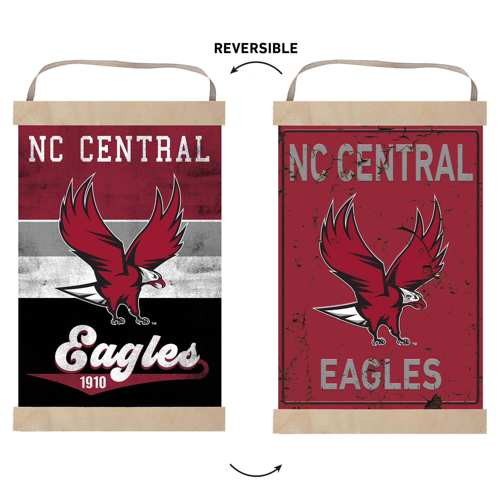 REVERSIBLE  
NC CENTRAL  
NC CENTRAL - Eagles 1910  
EAGLES