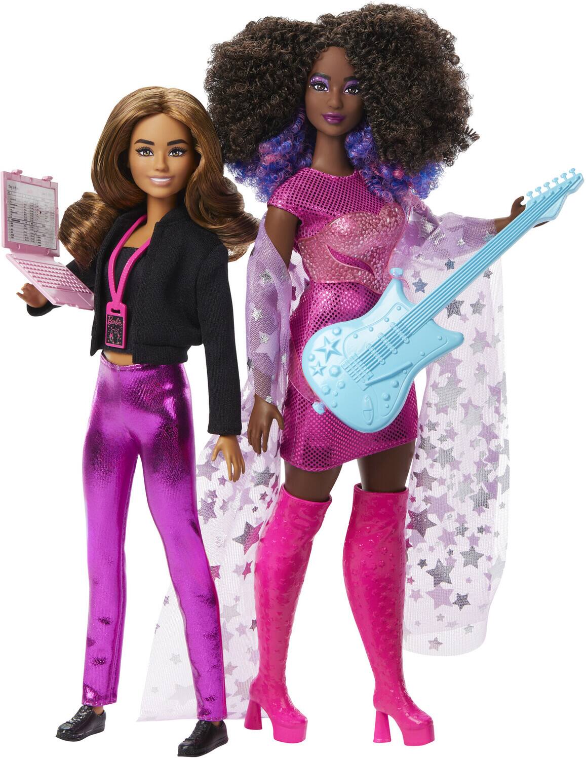 Alt View 1. Mattel - Mattel - Barbie 2025 Career of the Year Women in Music Collectible 2-Doll Set   - Collectibles - Multicolor.
