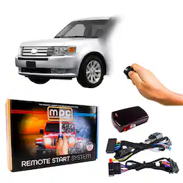 MPC - Plug & Play Factory Remote Activated Remote Start For 2009-2012 Ford Flex - Black