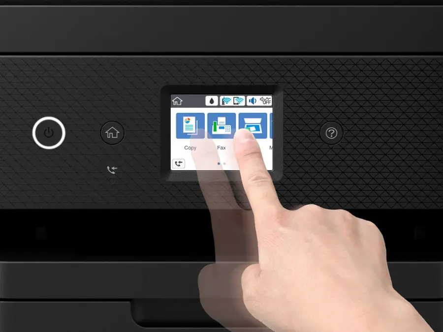Alt View 19. Epson - EcoTank ET-4850 All-in-One Supertank Inkjet Printer - Black.
