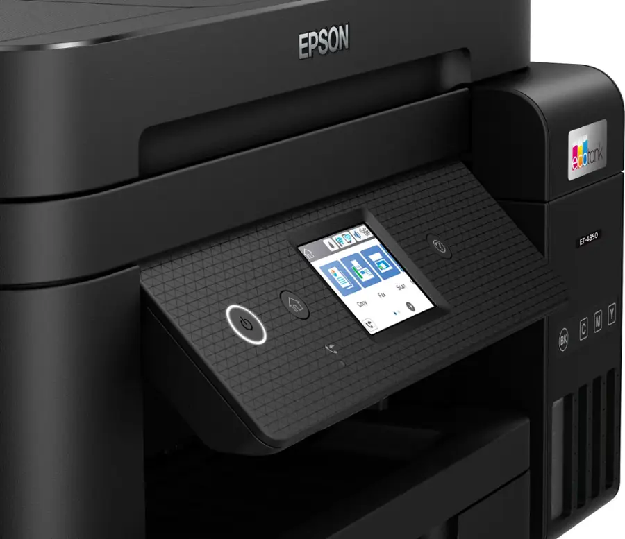 Alt View 20. Epson - EcoTank ET-4850 All-in-One Supertank Inkjet Printer - Black.