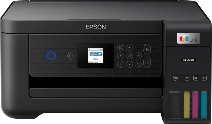 Alt View 15. Epson - EcoTank ET-2850 All-in-One Supertank Inkjet Printer - Black.