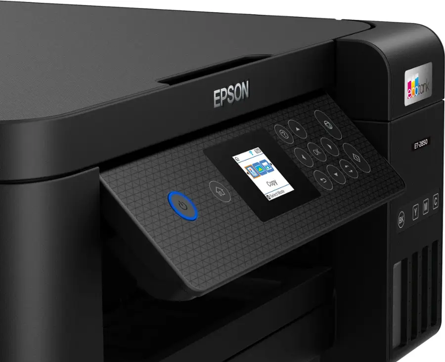 Alt View 21. Epson - EcoTank ET-2850 All-in-One Supertank Inkjet Printer - Black.