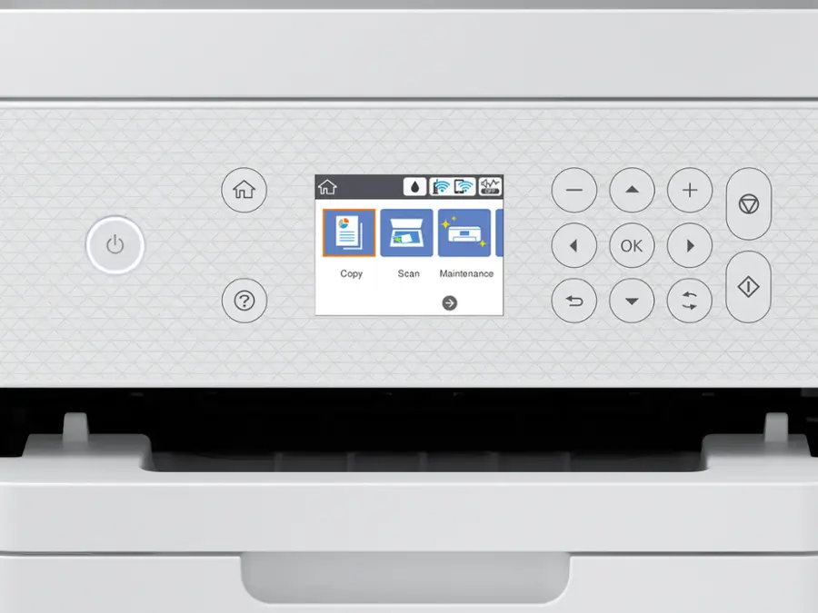 Alt View 18. Epson - EcoTank ET-3850 All-in-One Supertank Inkjet Printer - White.