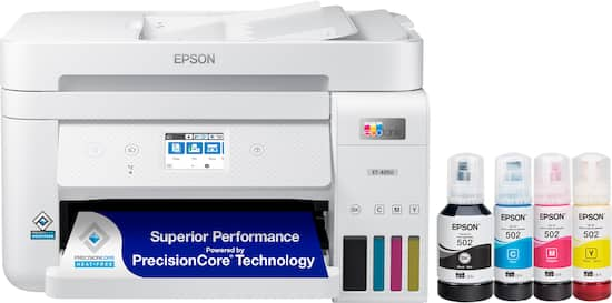 Epson EcoTank ET-4850 All-in-One Supertank Inkjet Printer C11CJ60201 - Best  Buy