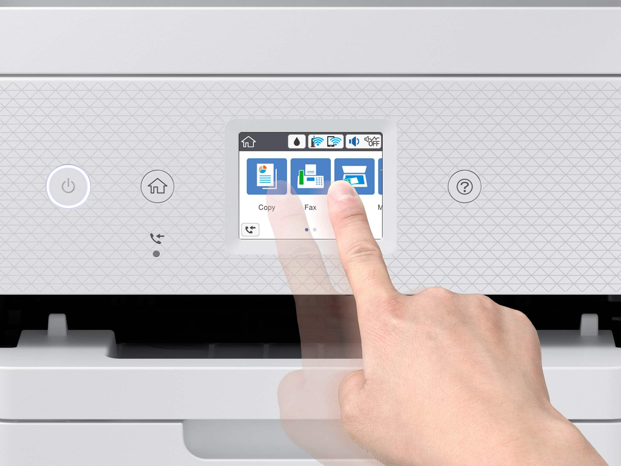 Alt View 17. Epson - EcoTank ET-4850 All-in-One Supertank Inkjet Printer.