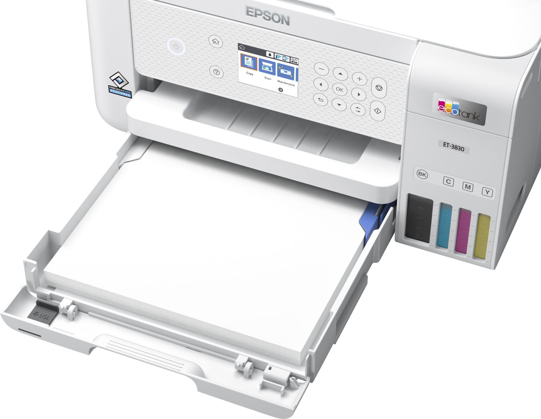 Epson EcoTank ET 3850 Sublimation Printer Bundle with Sublimation Ink and  Paper 10343957855