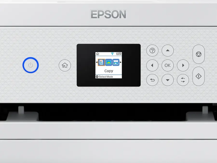 Alt View 19. Epson - EcoTank ET-2850 All-in-One Supertank Inkjet Printer - White.