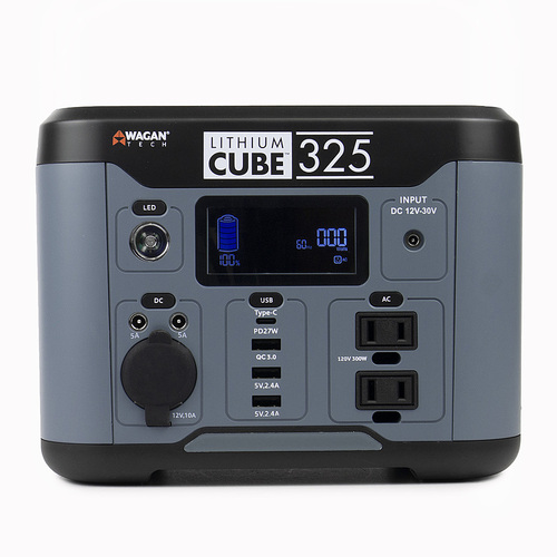 Wagan - Lithium Cube 325 - Black