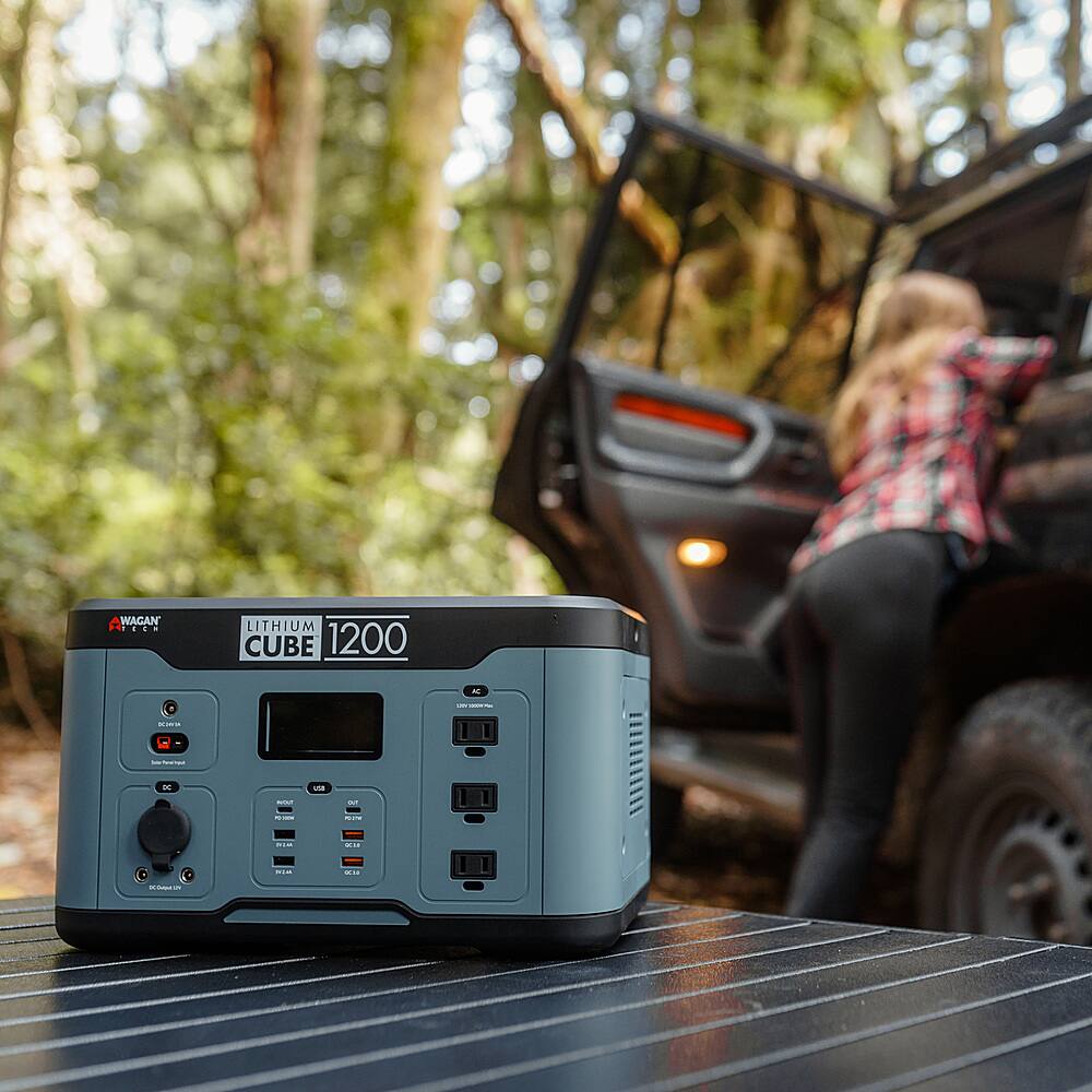 The text on the image reads "WAGAN CUBE 1200 L - ua - : --". The correct grouping of the text would be "WAGAN CUBE 1200 L - ua - : --".