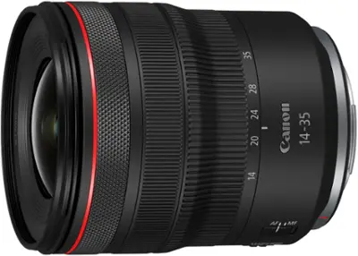 Canon - RF14-35mm F4L IS USM Ultra-Wide-Angle Zoom Lens for EOS R-Series Cameras - Black