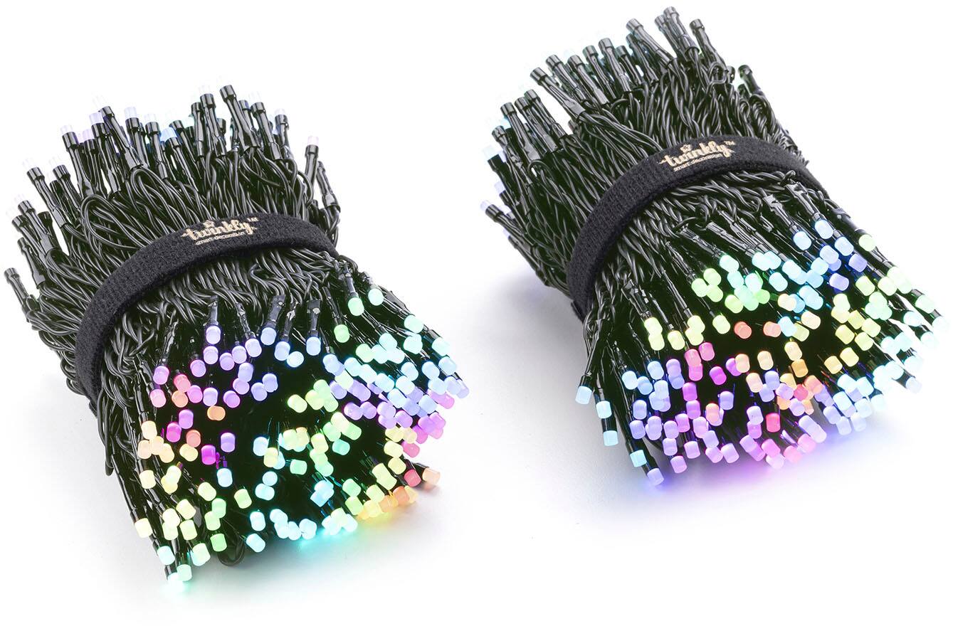 Alt View 17. Twinkly - Smart Light Bundle 600 RGB LED + Music Gen II - Multi.