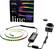 Front. Twinkly - Smart Light Strip-Line 100 RGB LED Gen II Starter Kit - Black.