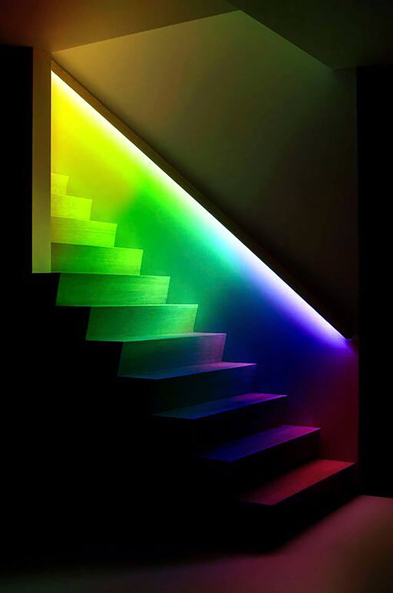 Alt View 11. Twinkly - Smart Light Strip-Line 100 RGB LED Gen II Starter Kit - Black.