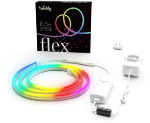 Twinkly - Smart Light Tube-Flex 200 RGB LED Gen II - White - Front_Zoom