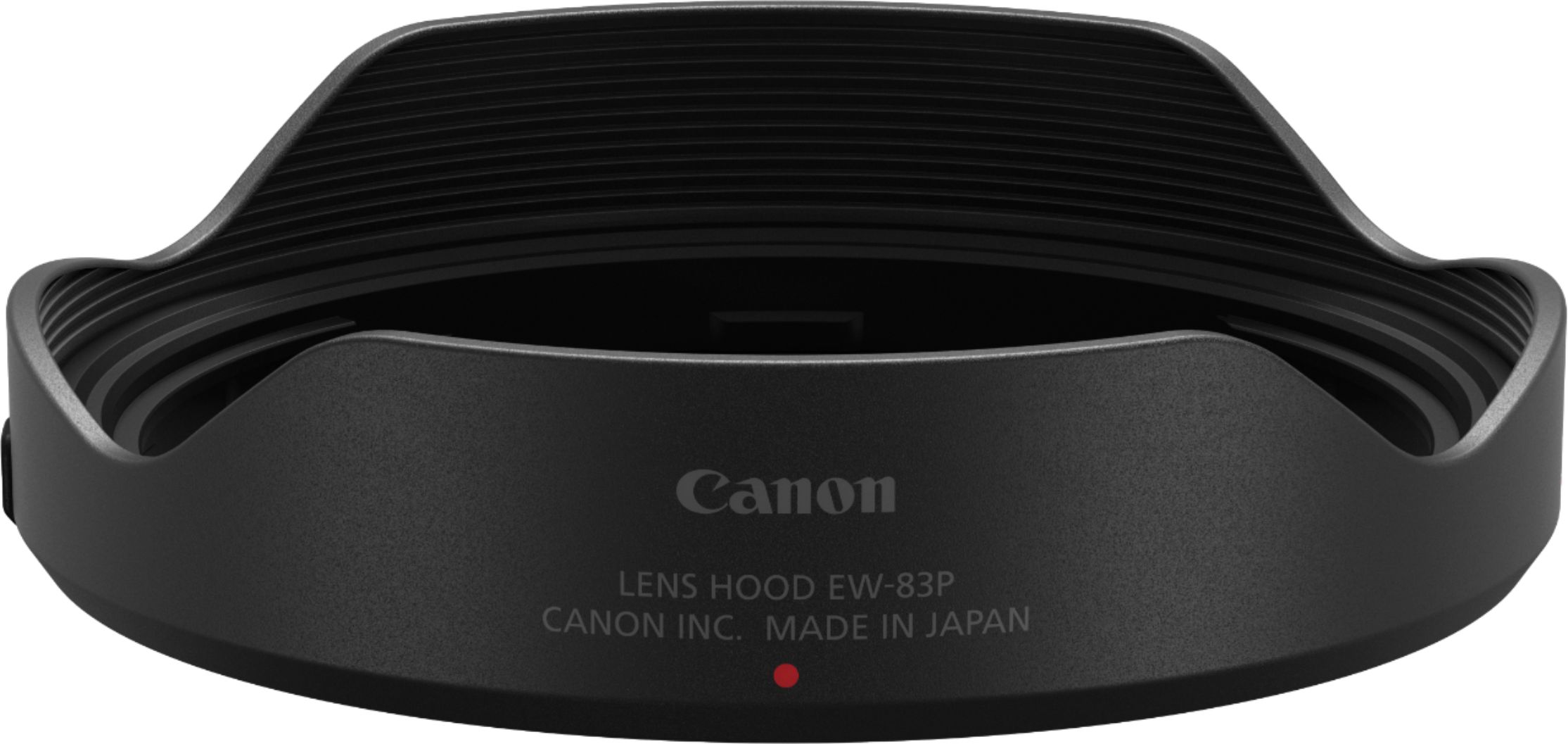 Angle View: Canon - EW-83P Lens Hood for RF 14-35mm f/4 L IS USM Lens - Black