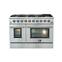 Forno Appliances - Galiano 6.58 Cu. Ft. Freestanding Gas Range with Convection Oven - Stainless Steel