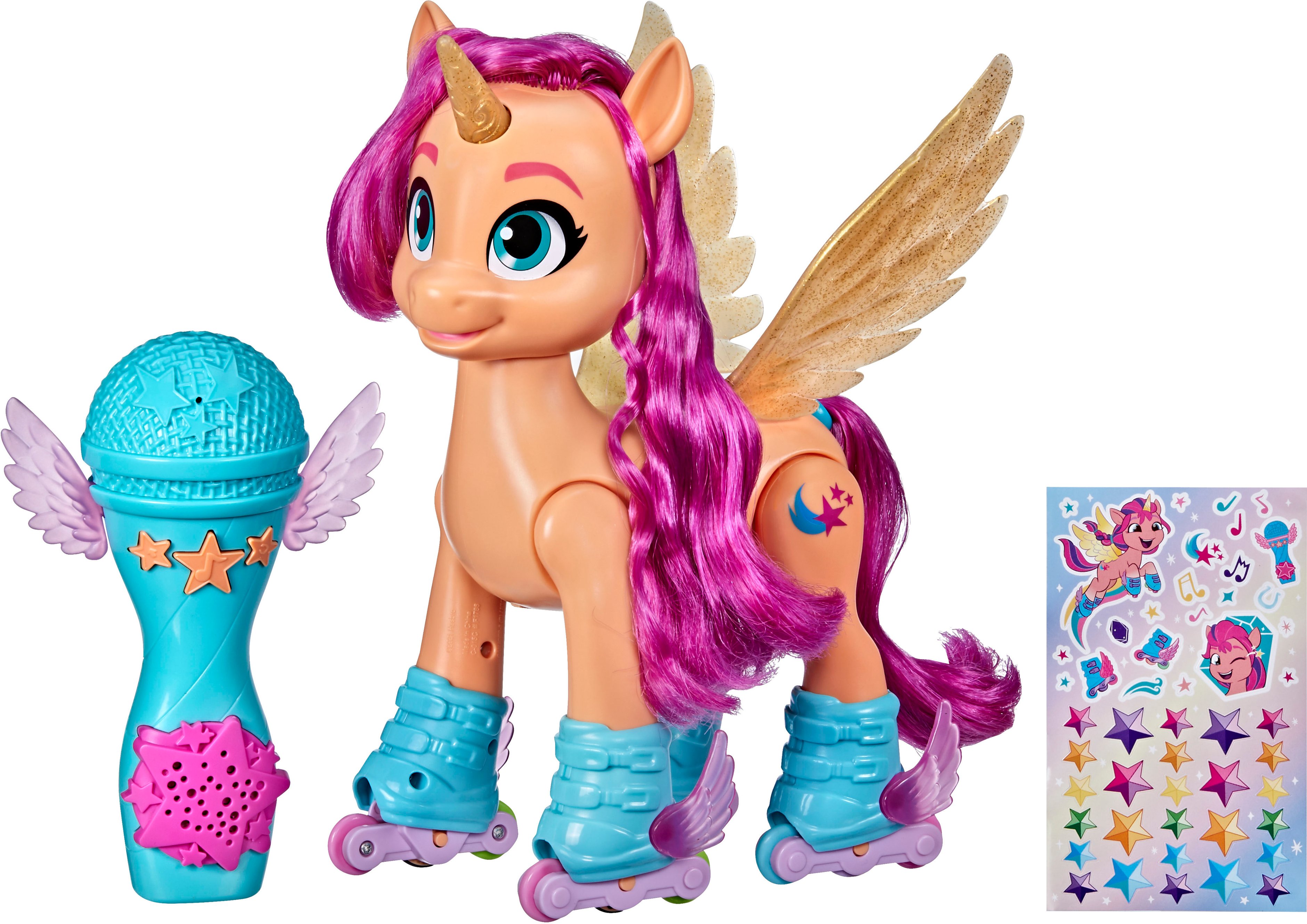 Afscheid Merchandiser tuin My Little Pony My Little Pony: A New Generation Sing 'N Skate Sunny  Starscout F1786 - Best Buy