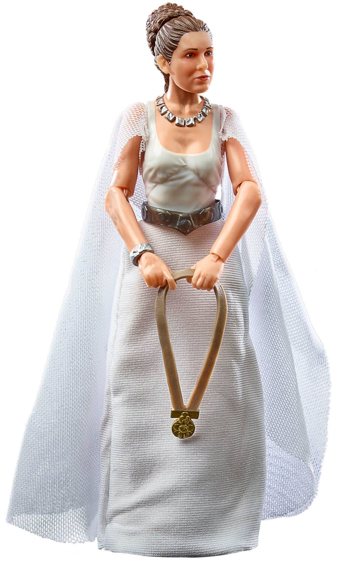 Left View: Star Wars The Black Series Princess Leia Organa (Yavin 4)