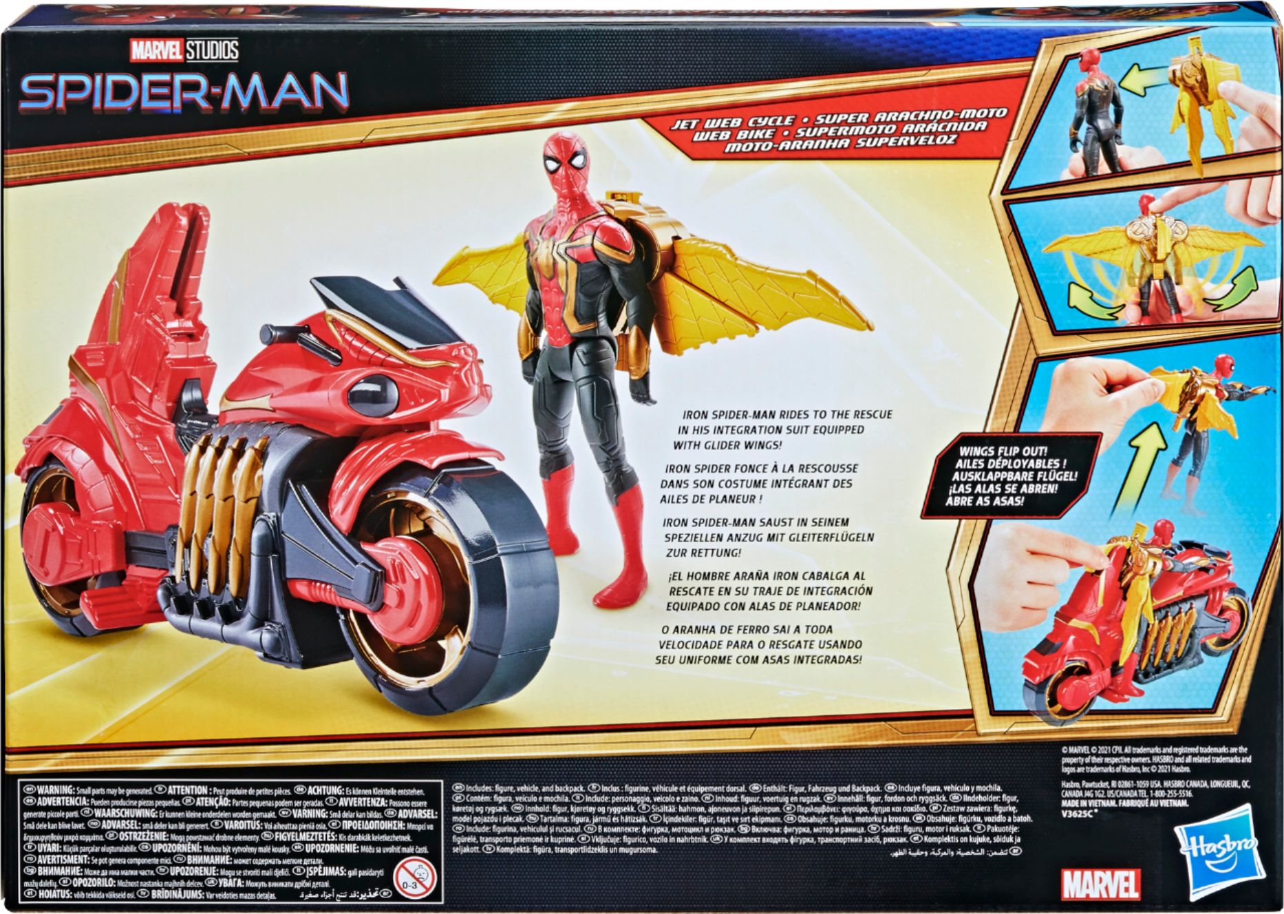 Marvel Spider-Man Figure with Cycle - Marvel