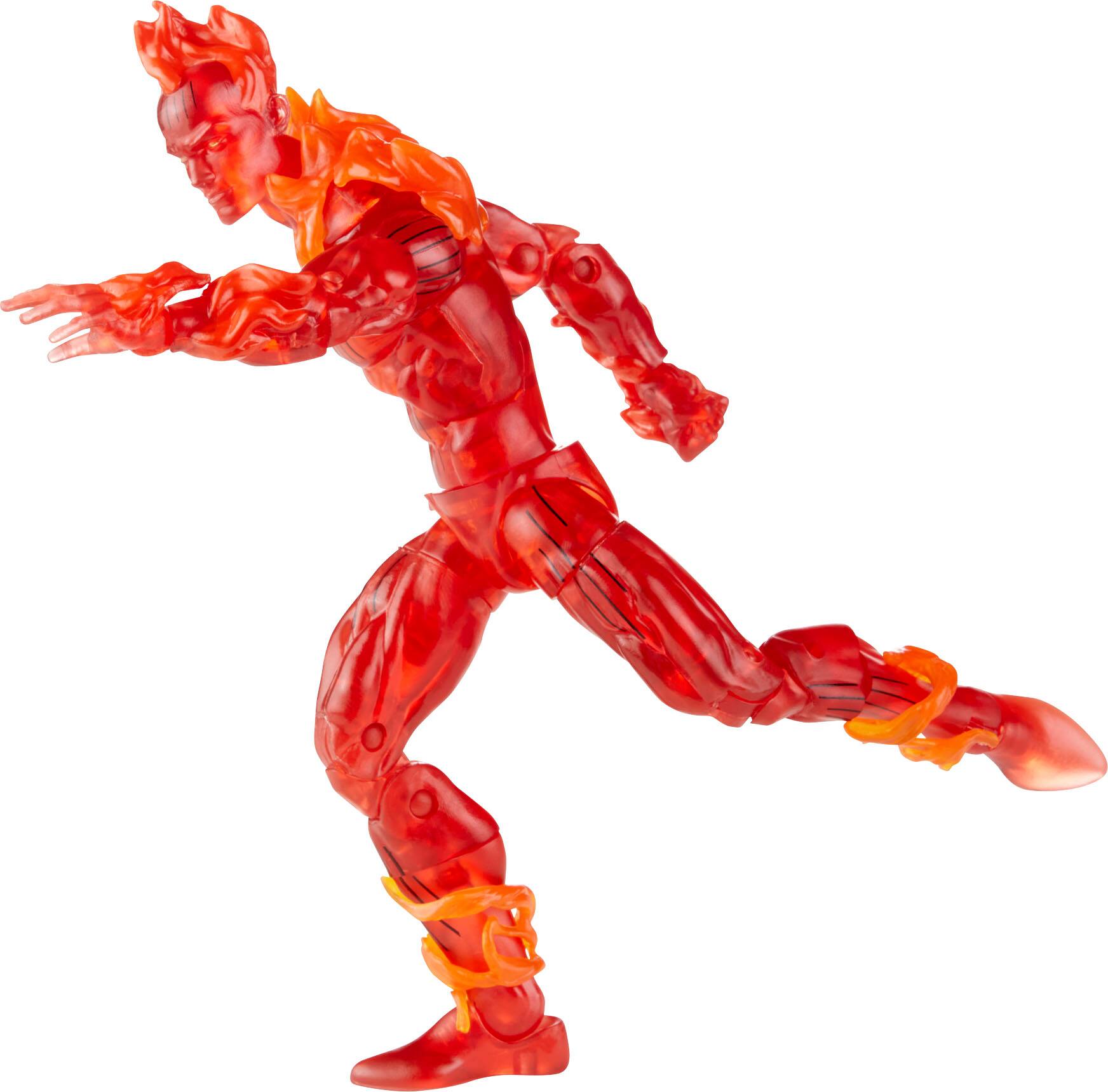 Alt View 13. Marvel - Legends Series Retro Fantastic Four The Human Torch.