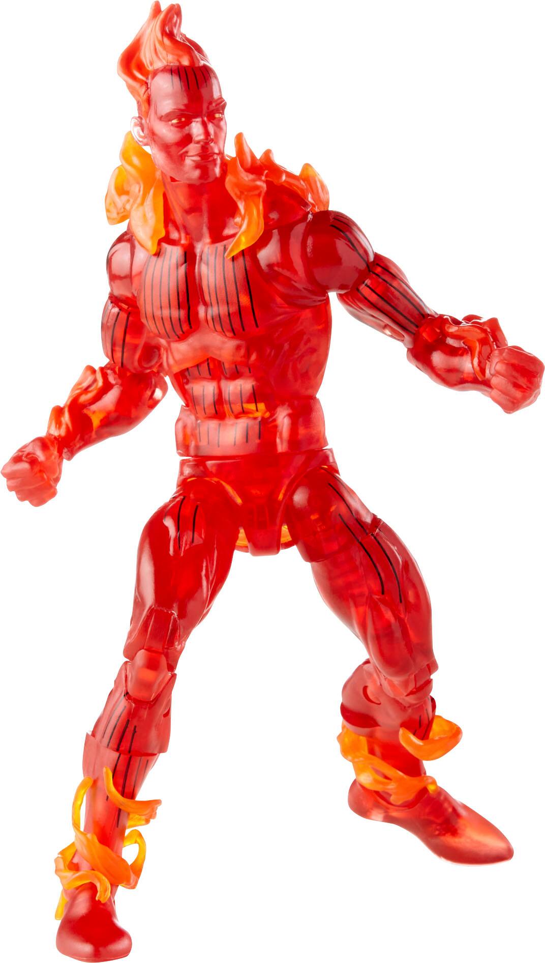 Alt View 14. Marvel - Legends Series Retro Fantastic Four The Human Torch.