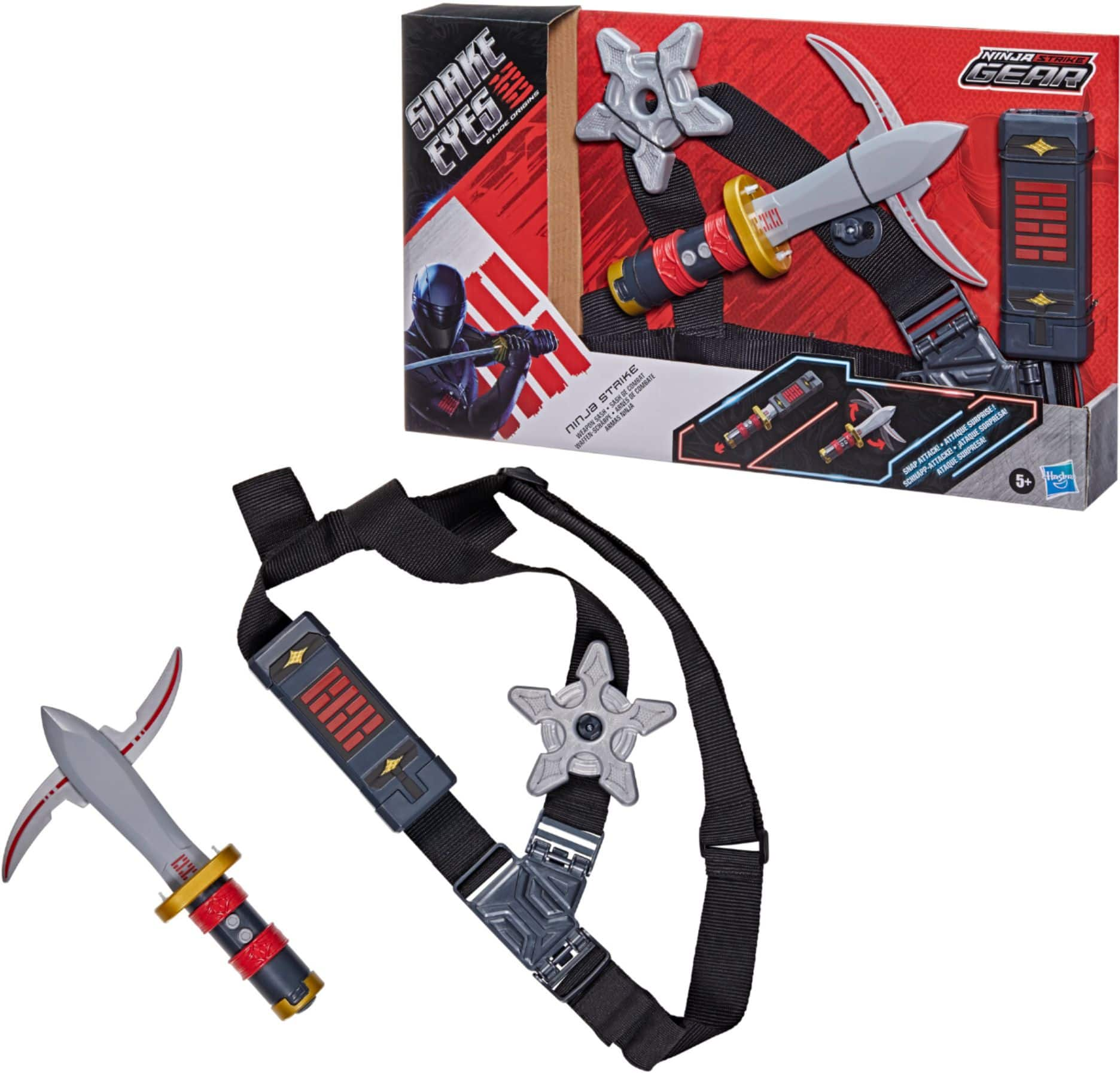 Hasbro - Snake Eyes: G.I. Joe Origins Ninja Strike Gear Ninja Strike Weapon Sash