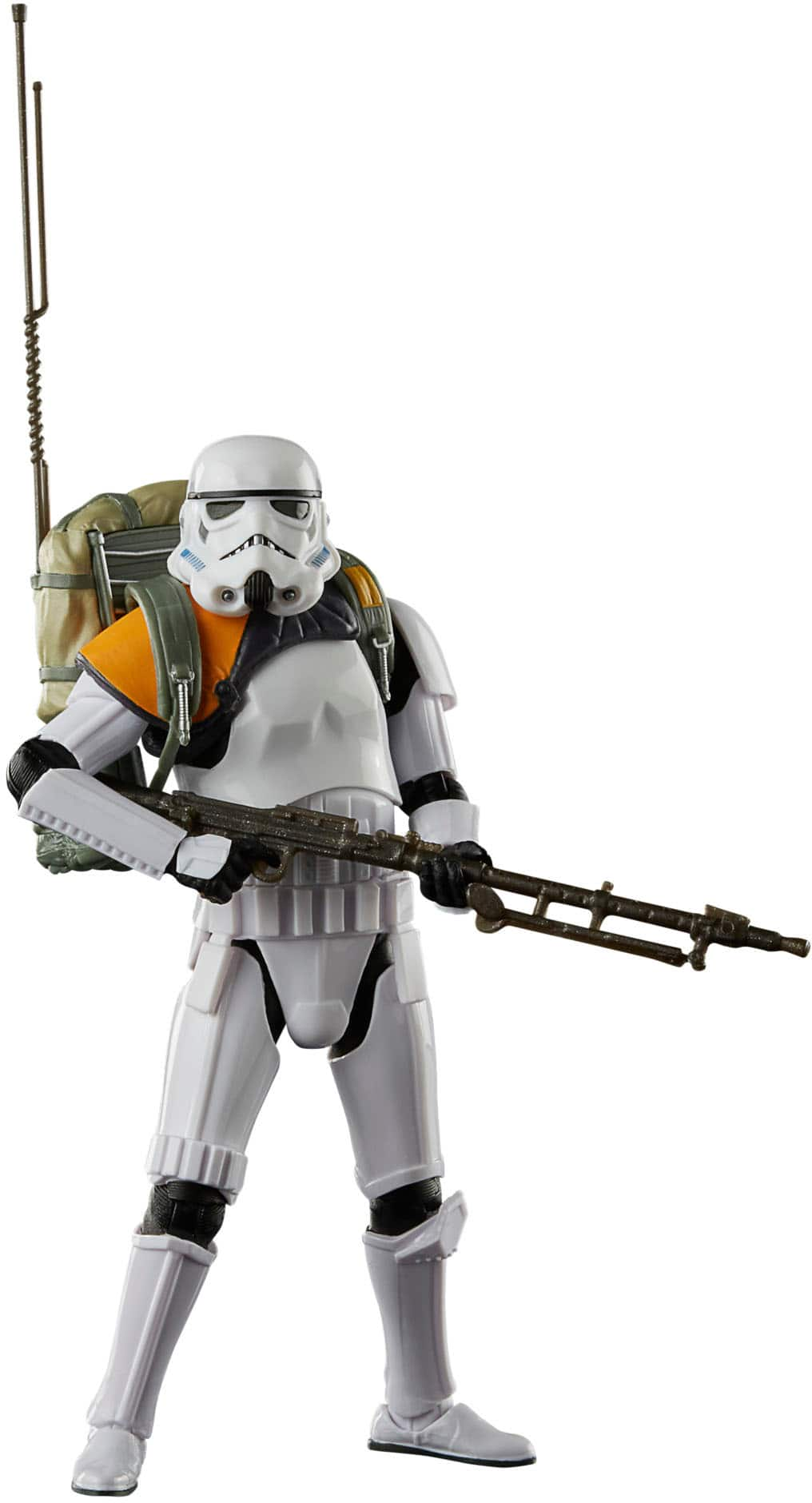 Left View: Star Wars The Black Series Stormtrooper Jedha Patrol