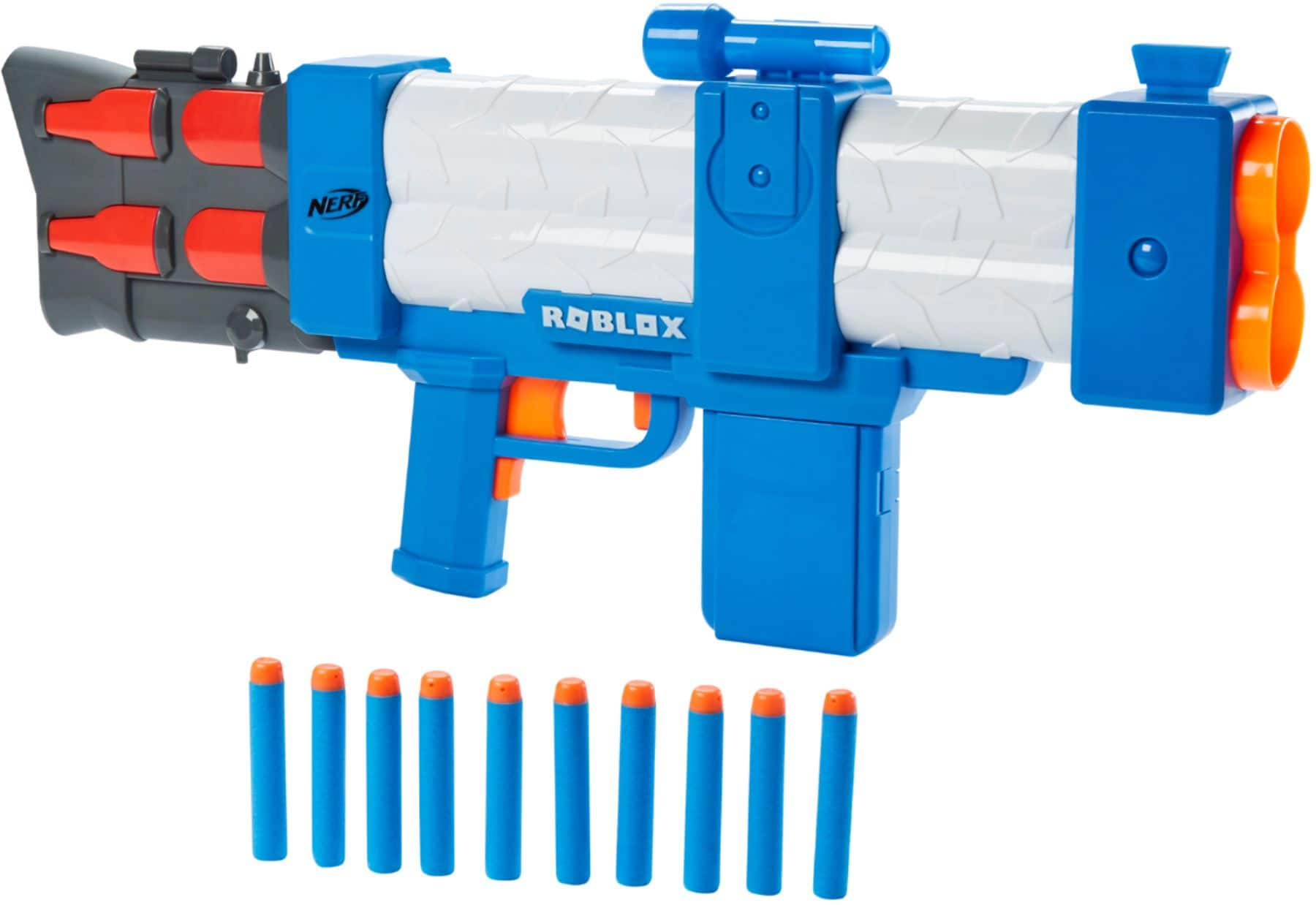 ARSENAL LASER RIFLE + JAILBREAK WEAPONS ARE ROBLOX NERF GUNS