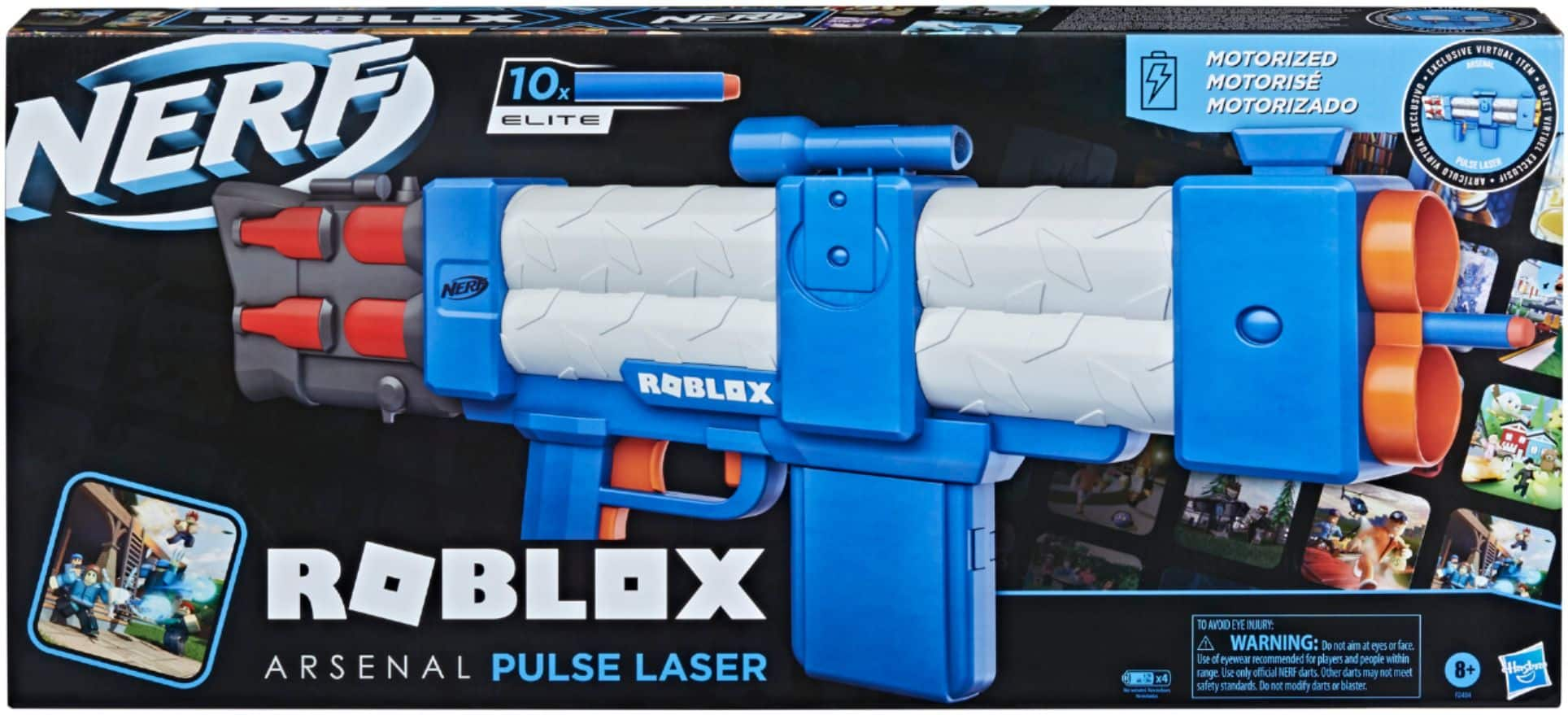 ARSENAL LASER RIFLE + JAILBREAK WEAPONS ARE ROBLOX NERF GUNS