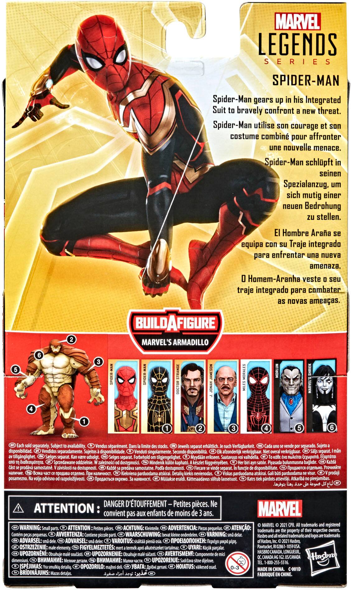 Alt View 12. Marvel - Legends Series Integrated Suit Spider-Man.