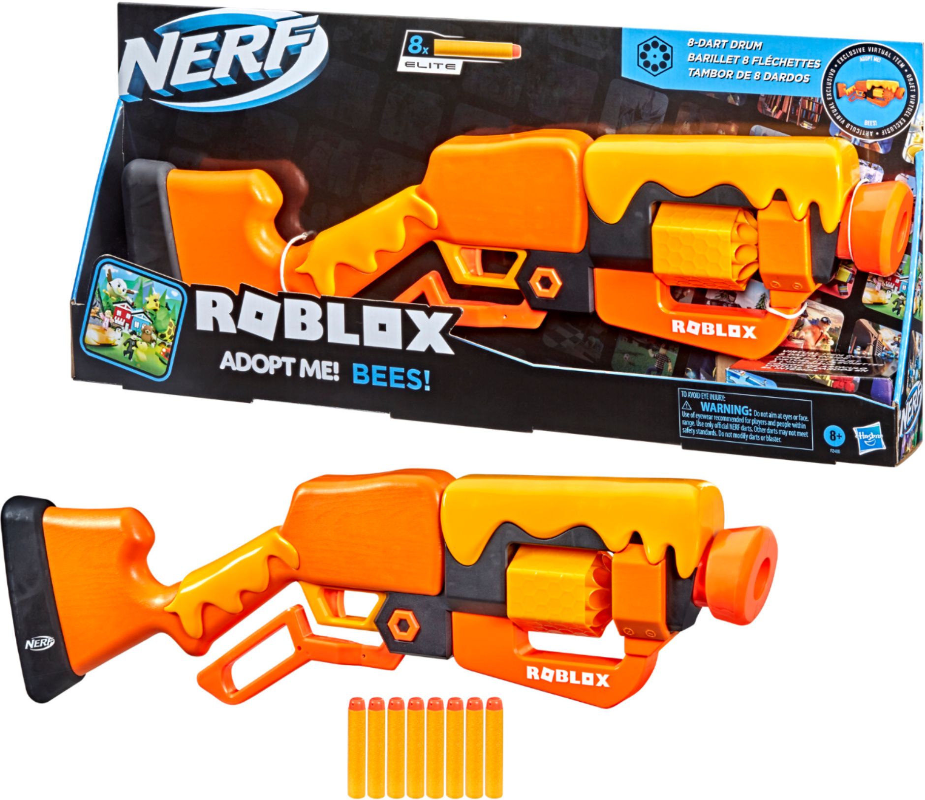Best Buy: Nerf Roblox Adopt Me!: BEES! Blaster F2486