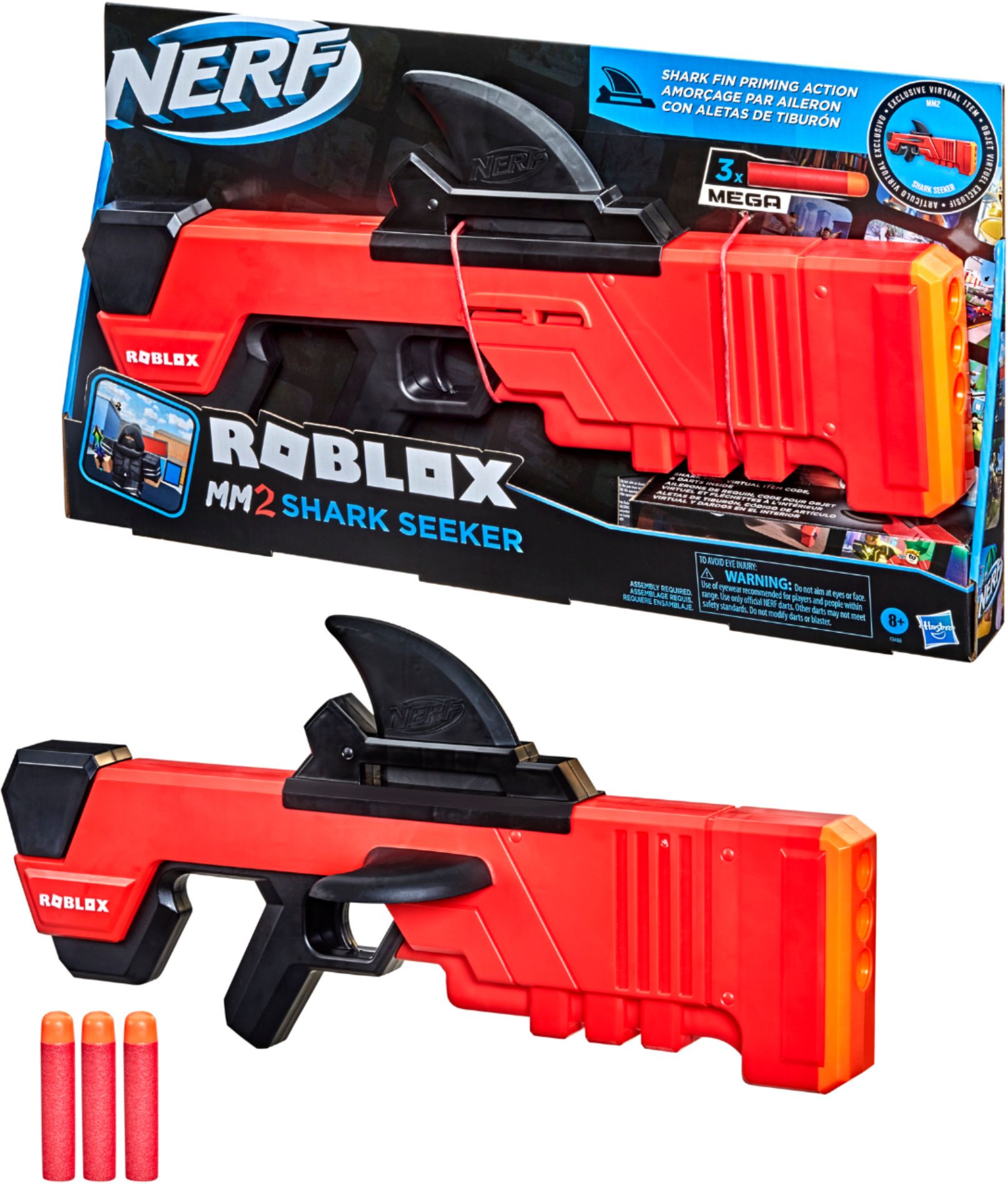 Hasbro Roblox Nerf Cobra Blaster