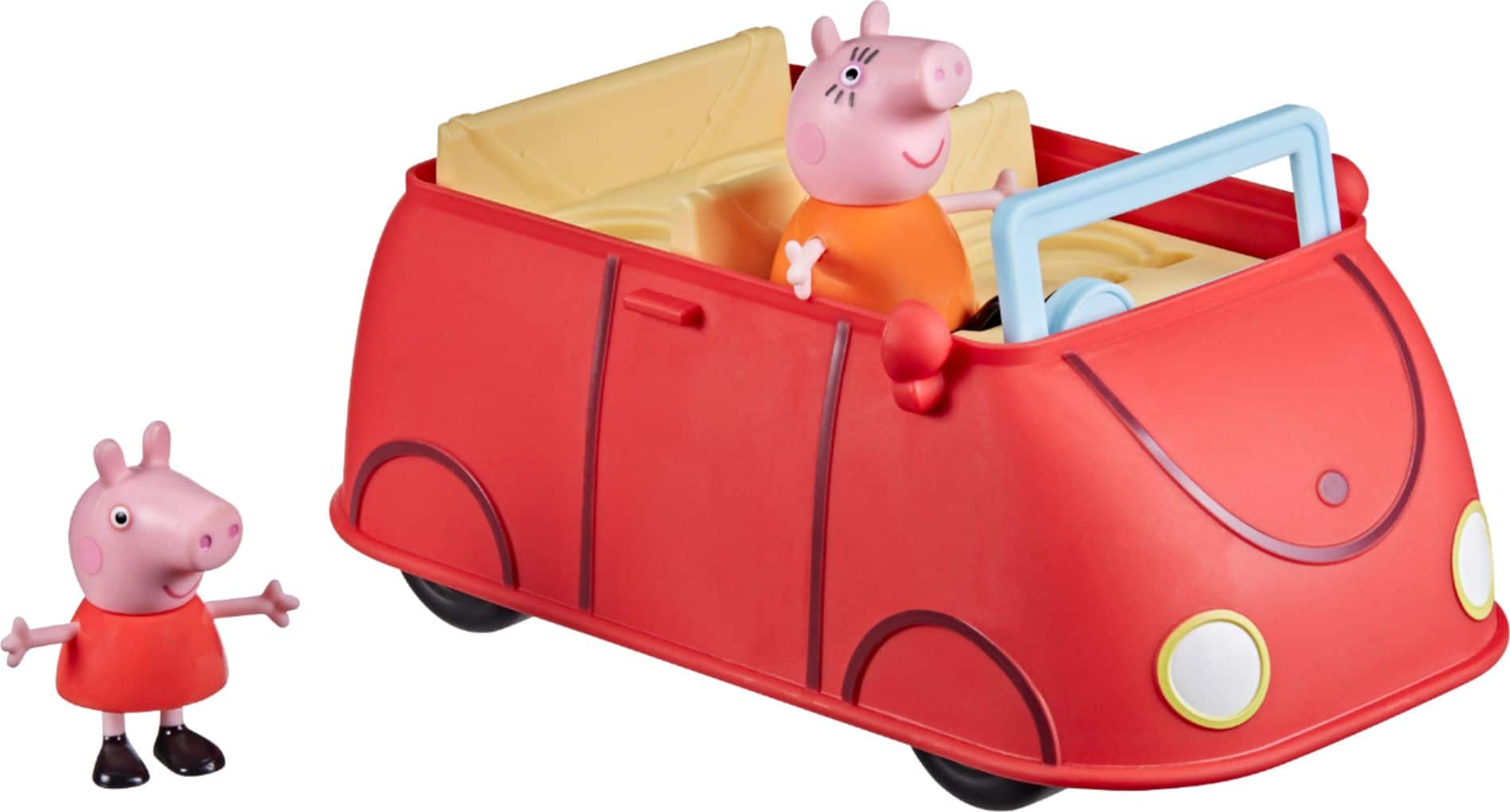 Front. Peppa Pig - Peppa’s Family Red Car.