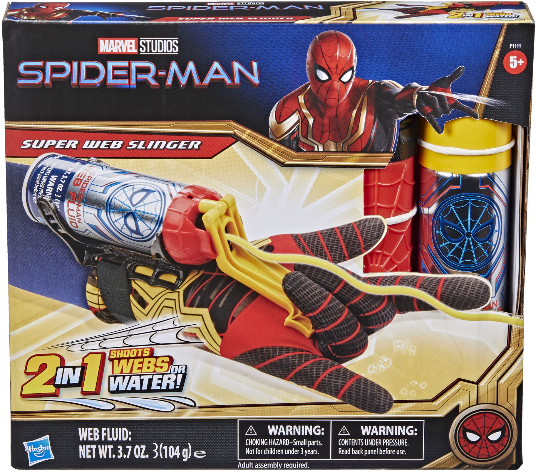 Marvel Spider-Man Super Web Slinger F1111 - Best Buy