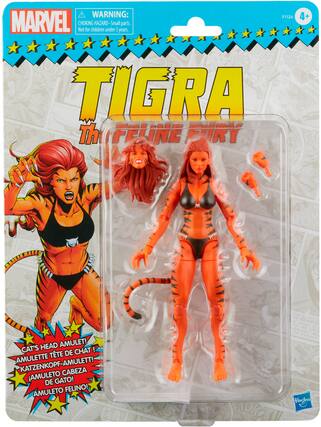 Front. Marvel - Legends Series Marvel’s Tigra.