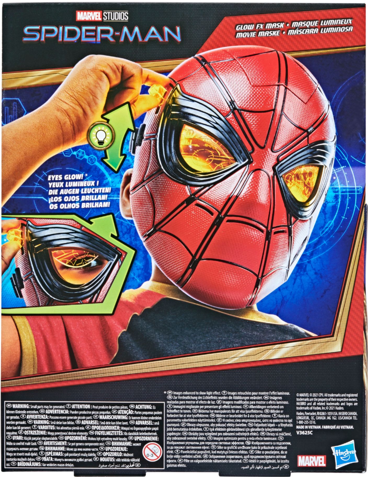 Masque relevable Spiderman — Playfunstore