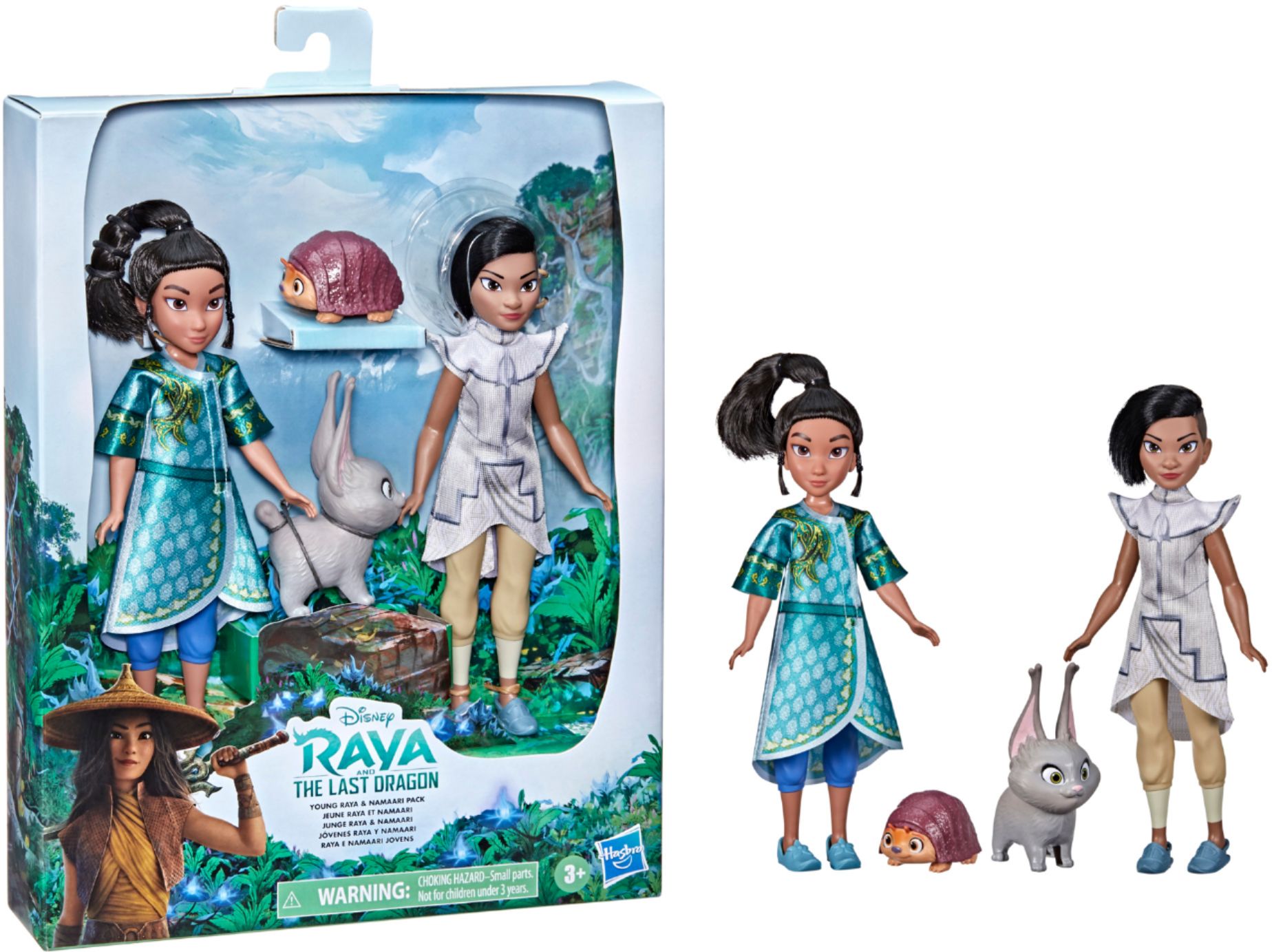 Best Buy: Disney Princess Disney's Raya and The Last Dragon Young Raya and  Namaari Pack F1193