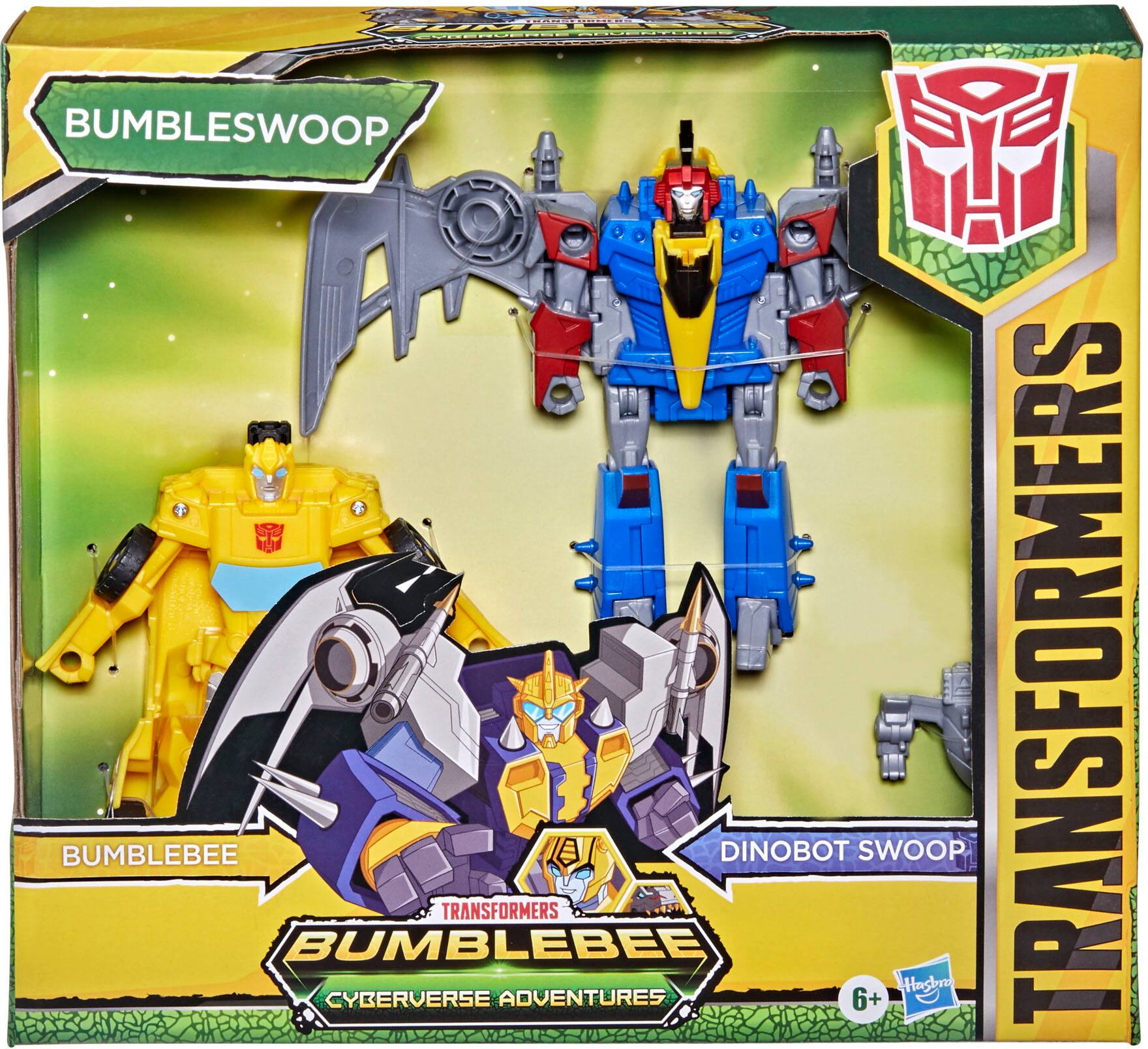 Alt View 11. Transformers - Bumblebee Cyberverse Adventures Dinobots Unite Dino Combiners Bumbleswoop.