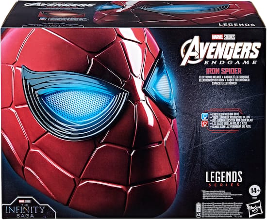 Hasbro marvel legends iron man hot sale electronic helmet