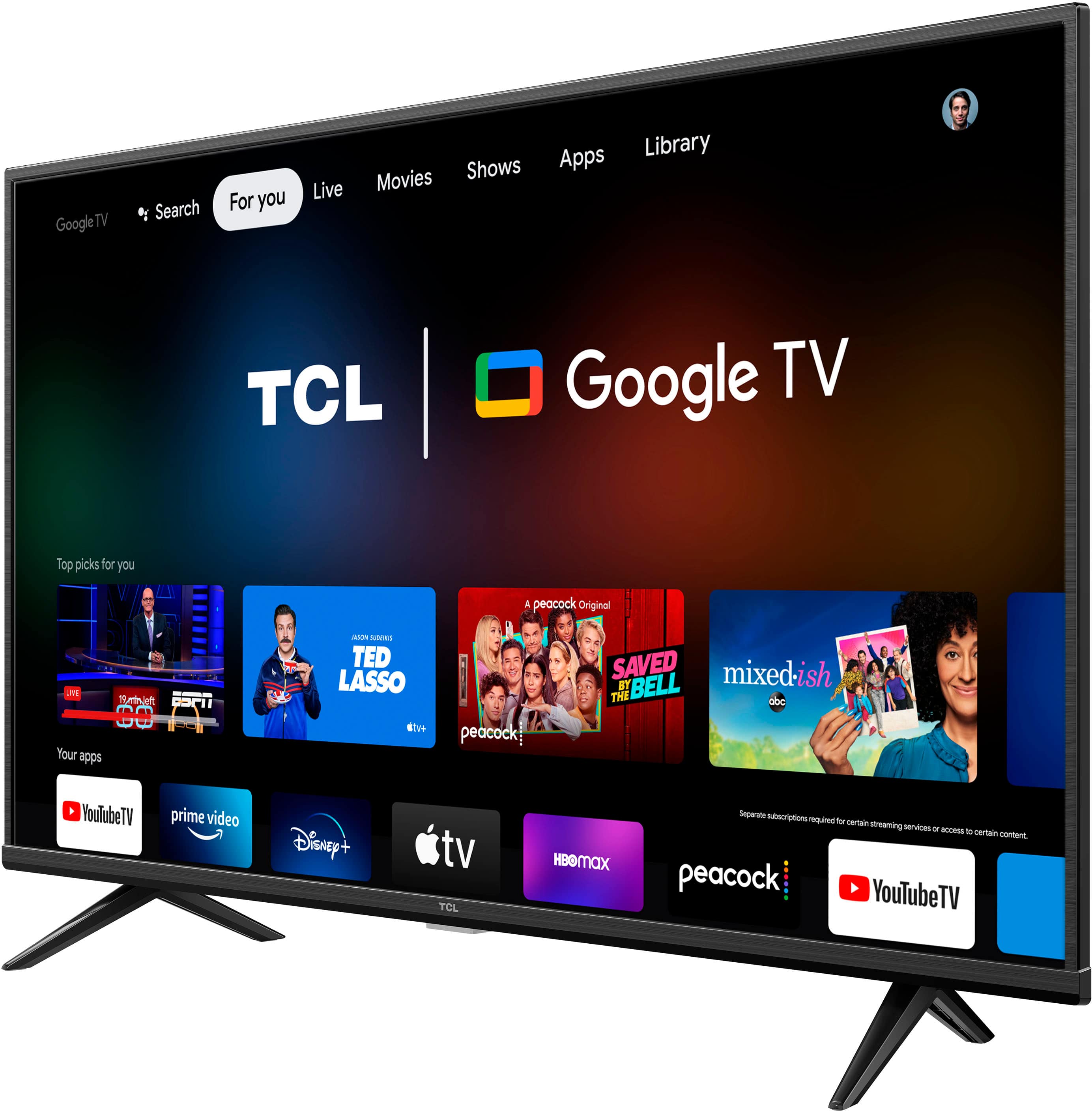 TCL 43K601U 43インチ 4K 液晶テレビ-