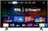 Front. TCL - 50" Class 4-Series LED 4K UHD Smart Google TV - Black.