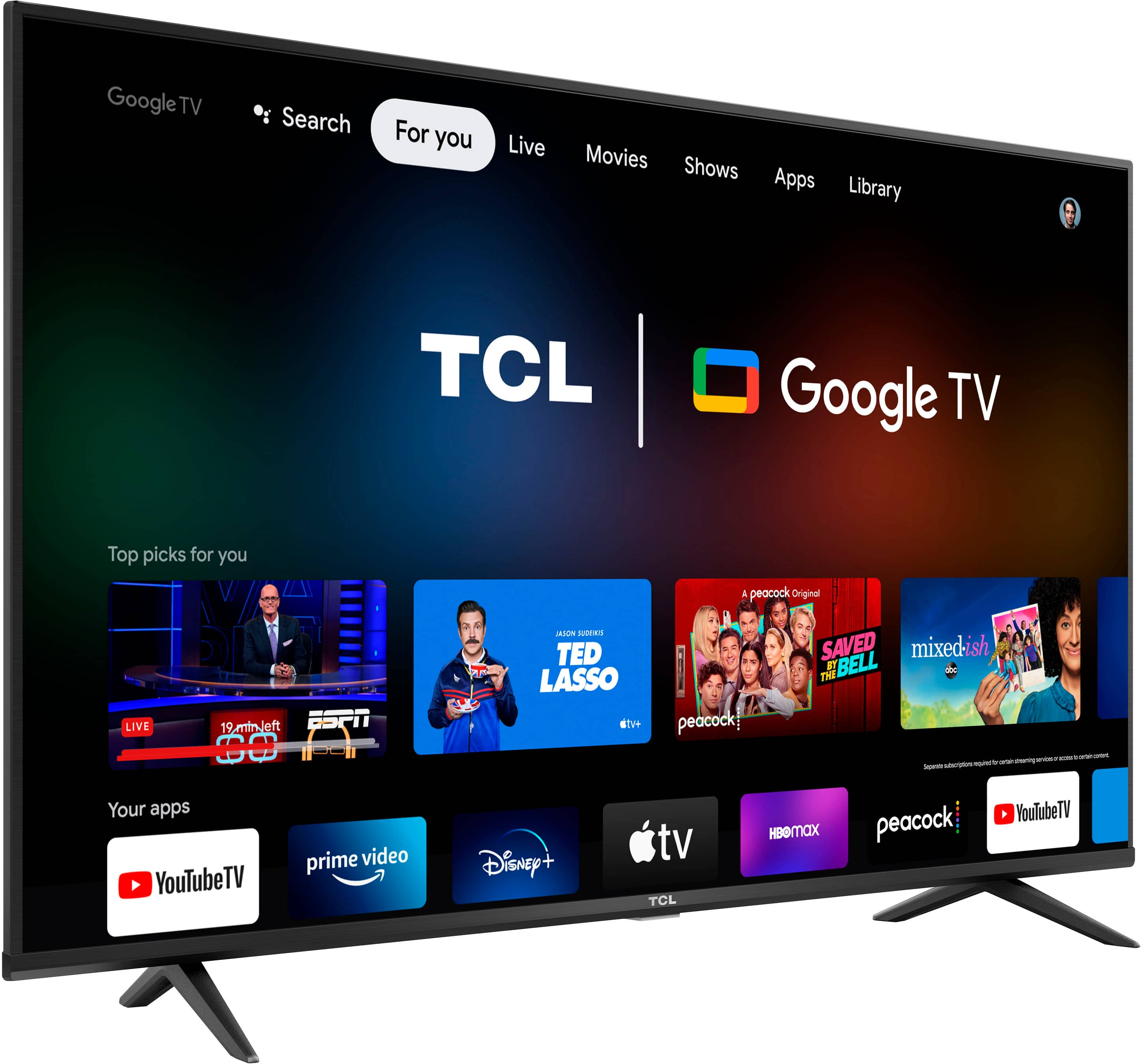 TCL Android TV 55T8S テレビ テレビ/映像機器 家電・スマホ・カメラ