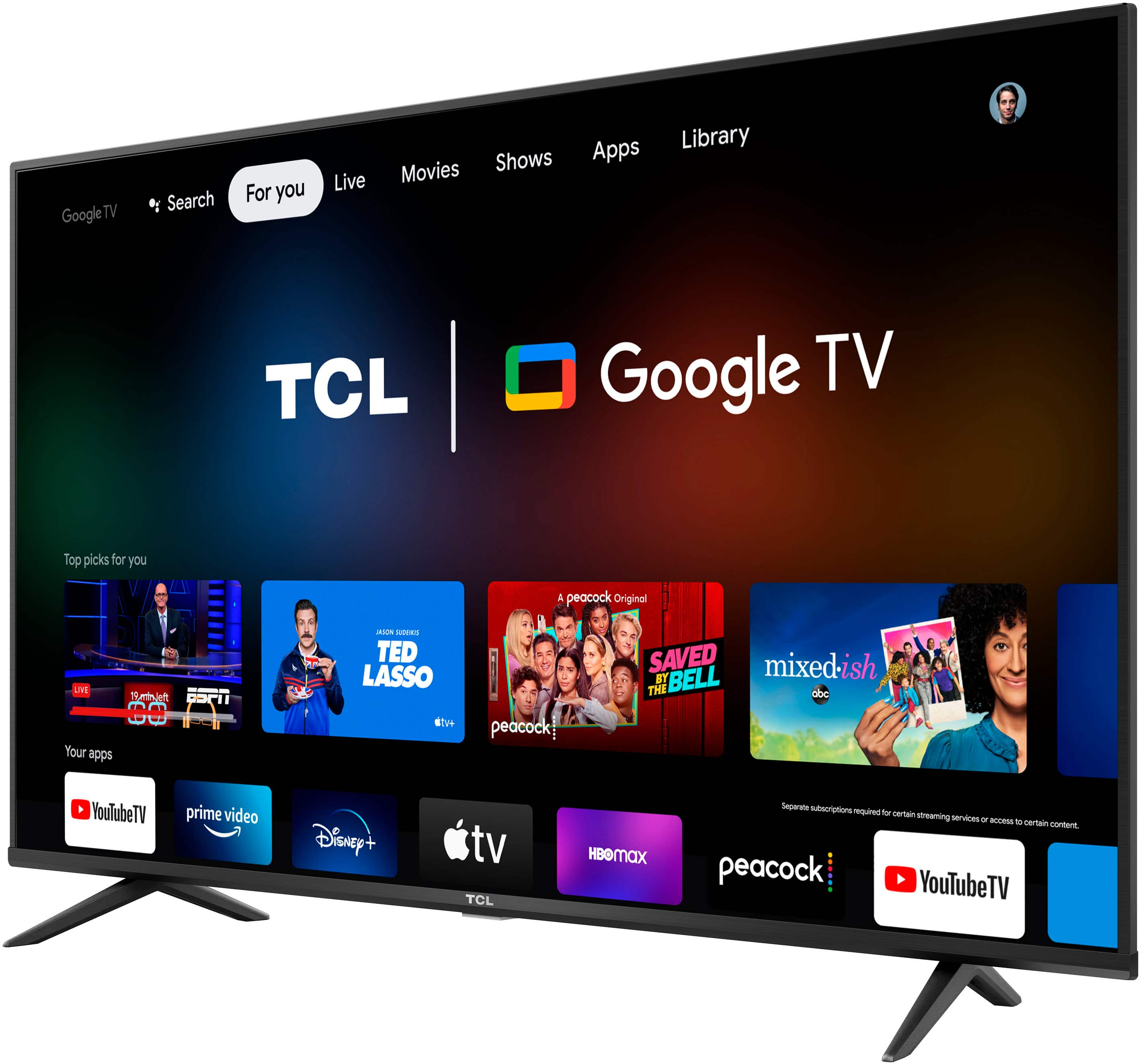 TCL 55 Class 4-Series LED 4K UHD Smart Google TV 55S446 - Best Buy