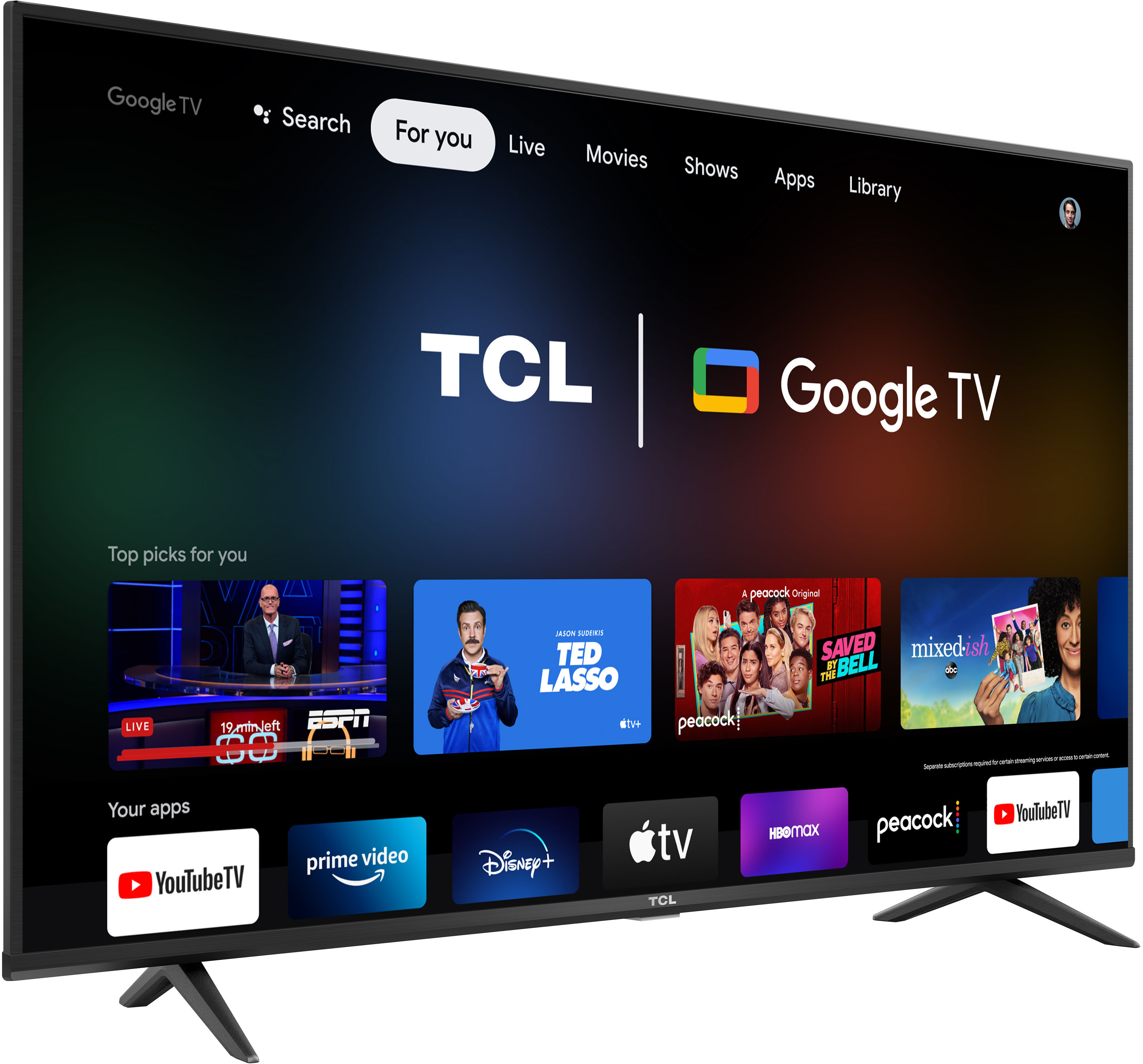 TCL 65 Class 4-Series LED 4K UHD HDR Smart Android TV 65S434 - Best Buy