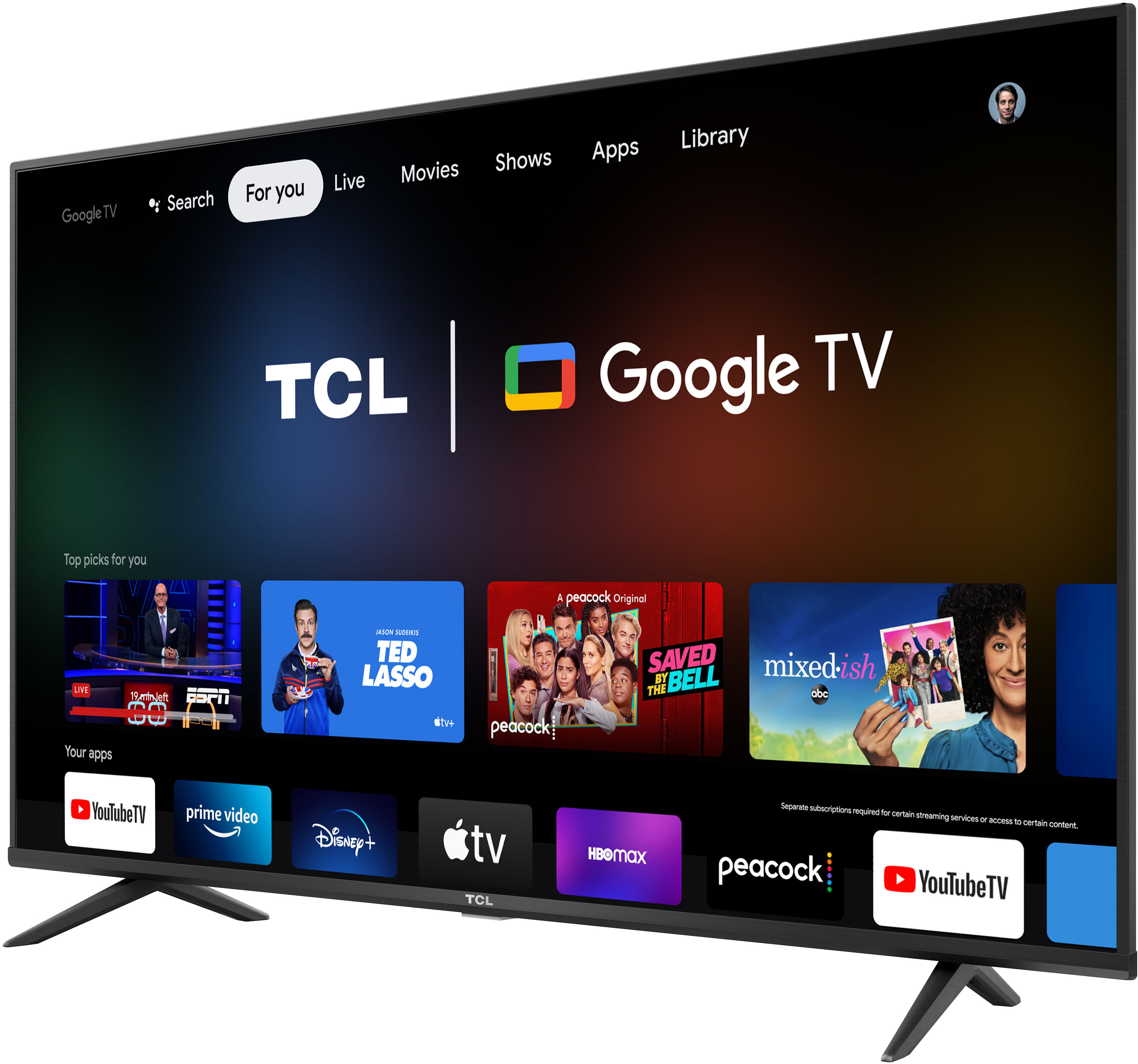 TCL 65 Class 4-Series LED 4K UHD Smart Google TV  - Best Buy