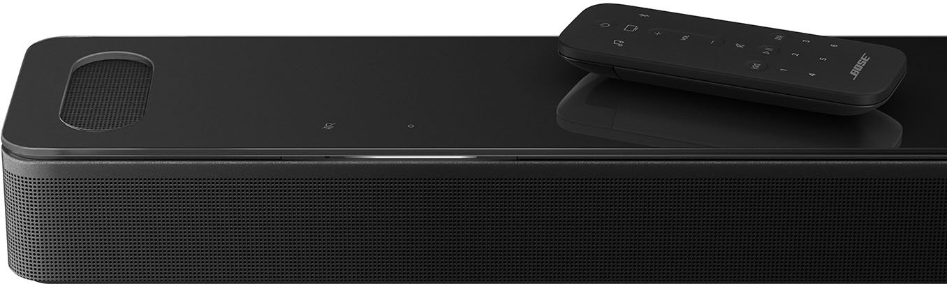 Bose Smart Soundbar 900 With Dolby Atmos and Voice Assistant Black 