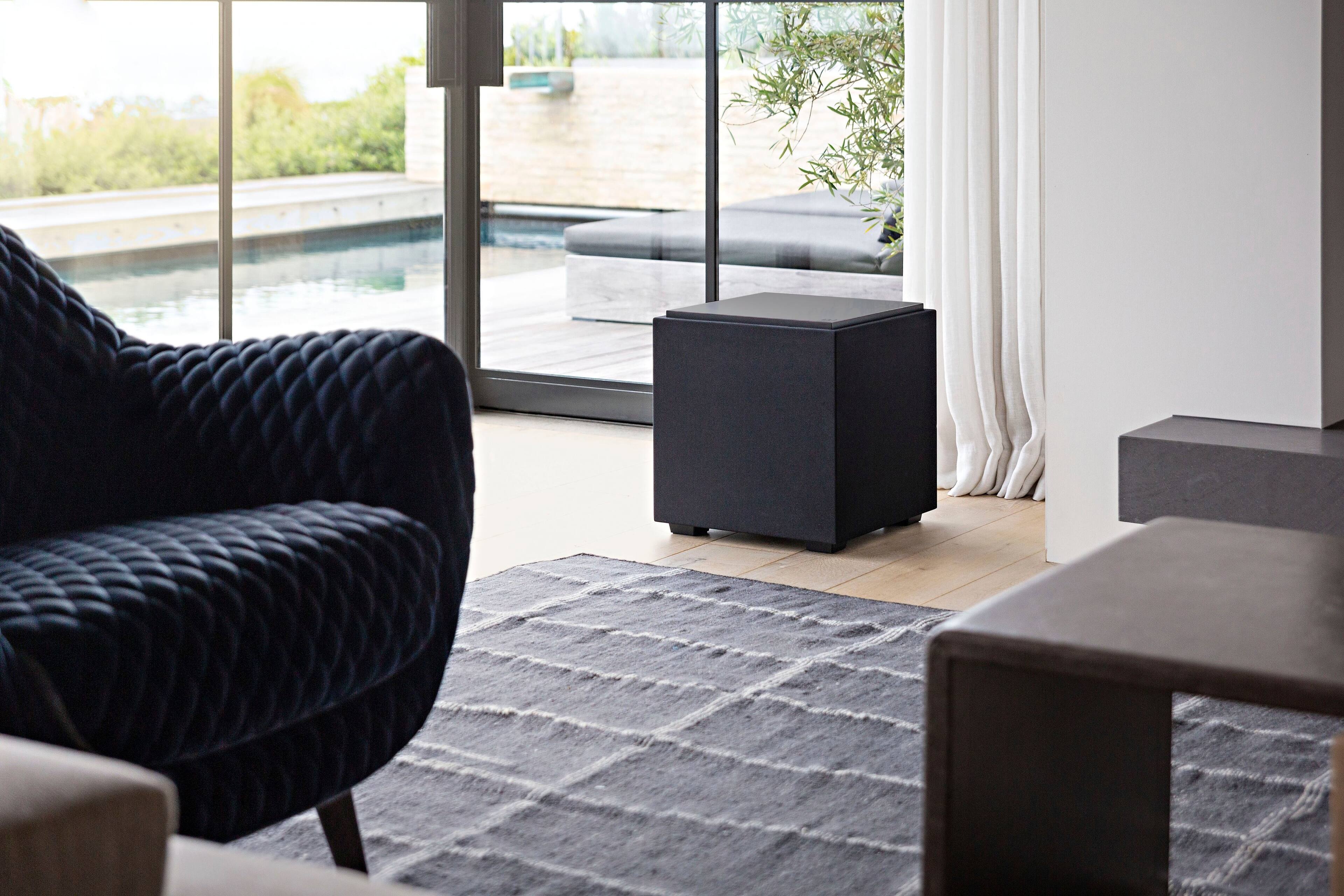 Alt View 14. Definitive Technology - Descend 12" Sub 3XR Architecture 1500W Peak Class H Amplifier (2) 12" Bass Radiators - Black.