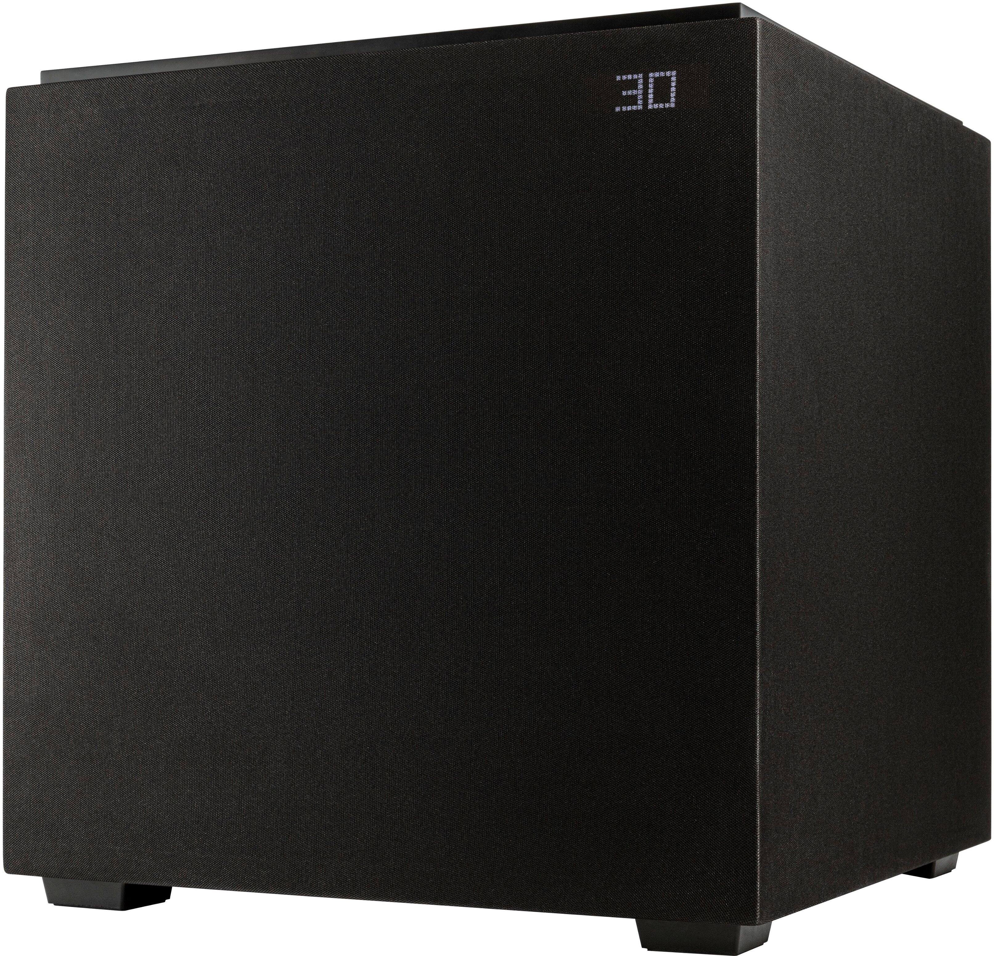 Front. Definitive Technology - Descend 12" Sub 3XR Architecture 1500W Peak Class H Amplifier (2) 12" Bass Radiators - Black.